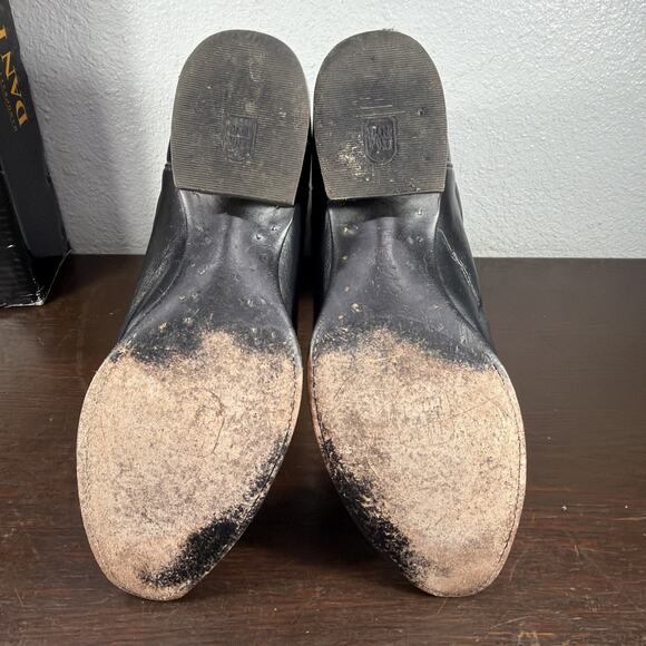 Dan Post Mens Black Leather Milwaukee Cowboy Western Boots 13 D - DP2110R main image 8